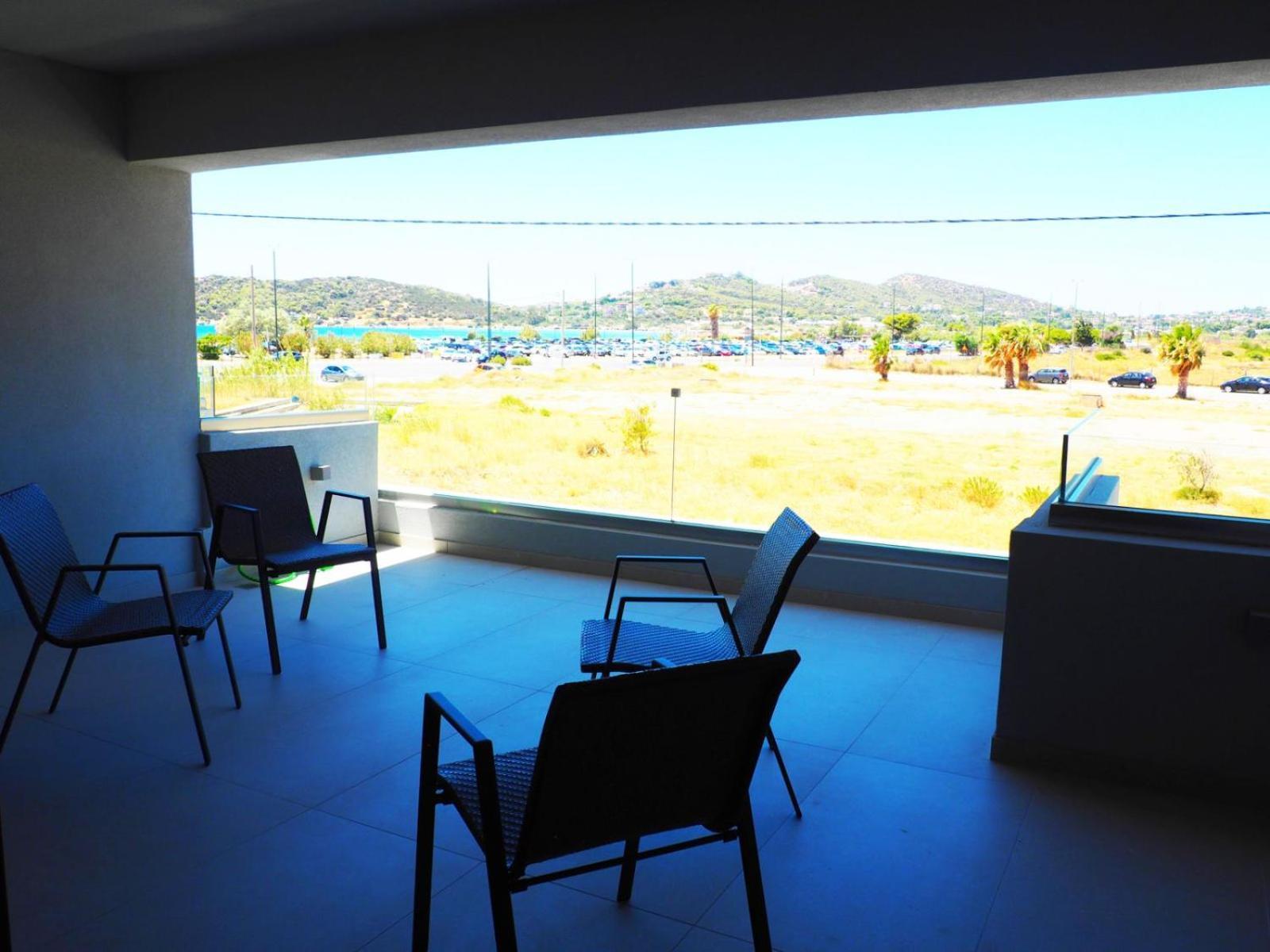 Golden Sand Suites Anavyssos Esterno foto